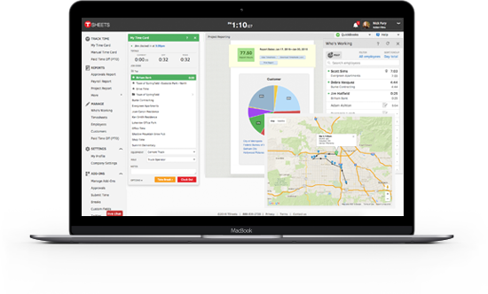 TSheets can help keep you FLSA compliant. TSheets can help keep you FLSA compliant with secure audit logs and simple employee time tracking.