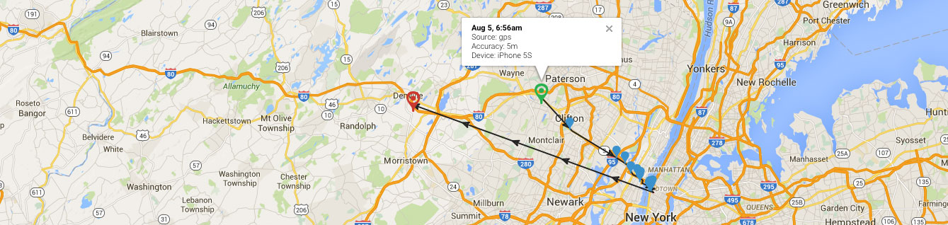View your employee's locations on your mobile phone Franchises can view where there employees are working and what they're working on with GPS tracking.