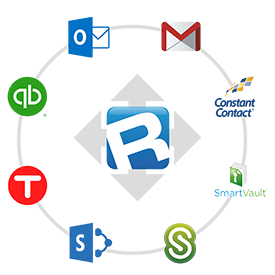 Results logo - integrates with TSheets Results CRM integrates with TSheets and other Field Management apps