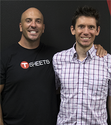 The Founders of TSheets | Matt Rissell & Brandon Zehm Matt and Brandon started TSheets out of necessity in order to track employee time.