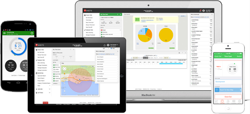 TSheets Time Tracking Devices Track your time any way you'd like