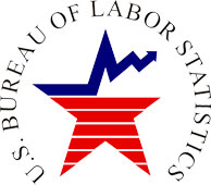 The data comes from the American Time Use Survey, which is compiled by the U.S. Bureau of Labor Statistics. The U.S. Bureau of Labor Statistics (BLS) logo.