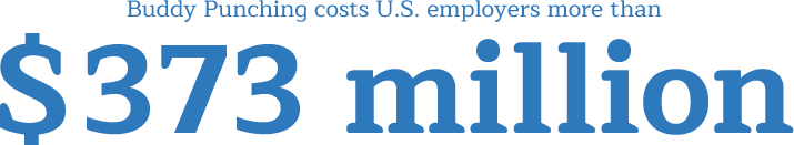 Do your employees buddy punch? Learn what you can do to save your company money and improve employee accountability. Buddy punching costs U.S. employers more than $373 million
