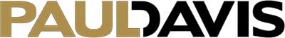 Paul Davis Restoration logo. Paul Davis specializes in restoration services after water, fire, or mold damage.