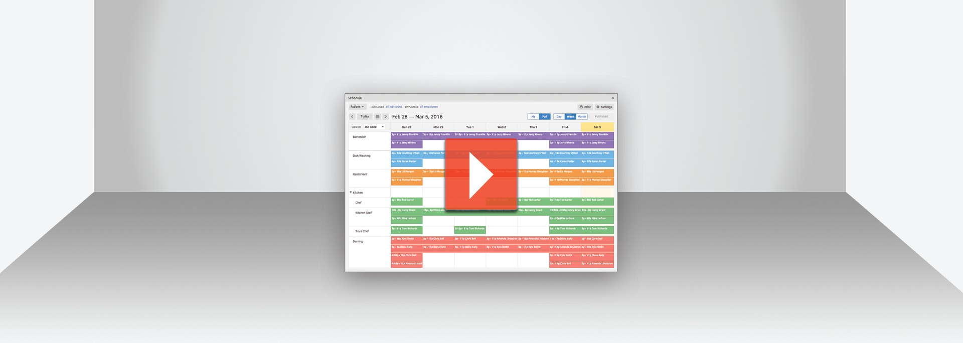 Create and assign jobs to employees instantly with TSheets job scheduling software.