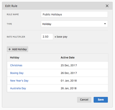 Create, edit, and share weekly schedules Simple Scheduling by Shift or Job