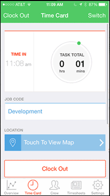 Time Tracking App for Mobile
