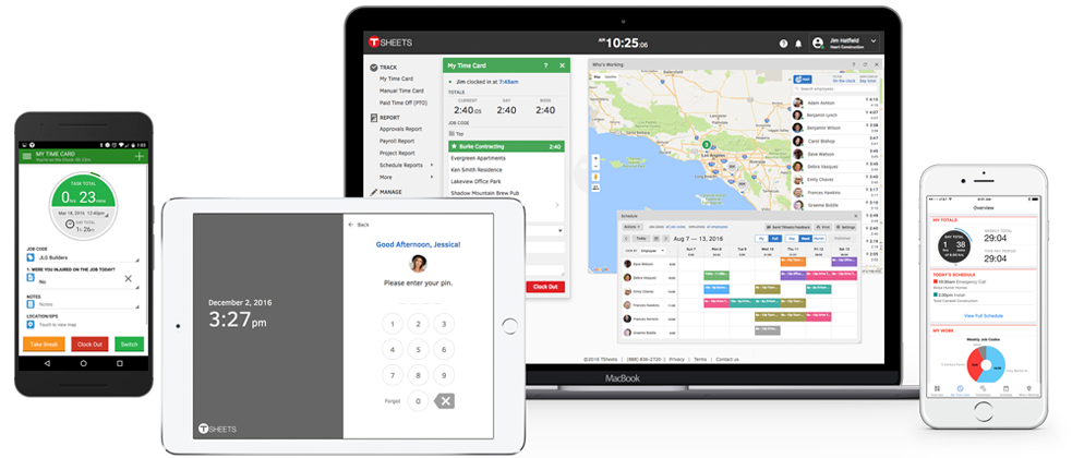 Employee Timesheet App - Easy & Accurate Timesheets - TSheets